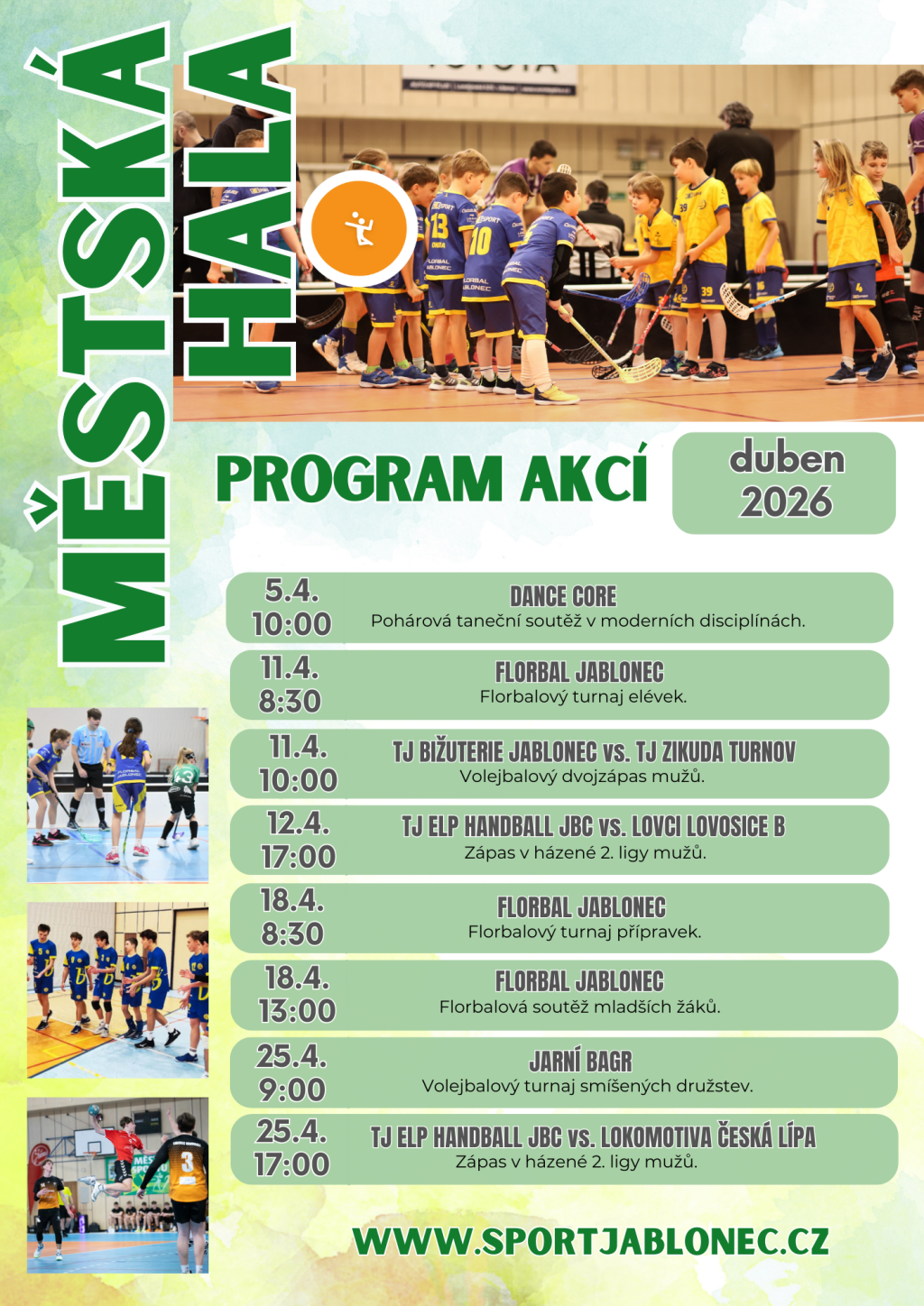 Program MH - duben